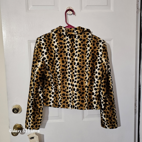 Leopard print jacket new with tags - Picture 6 of 7